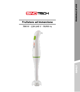 Manuale Sinotech GD023 Frullatore a mano