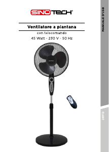 Manuale Sinotech 20112 Ventilatore