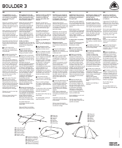 Mode d’emploi Robens Boulder 3 Tente