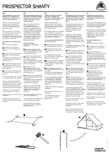 Brugsanvisning Robens Prospector Shanty Telt