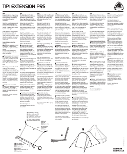 Handleiding Robens Tipi Extension PRS Tent