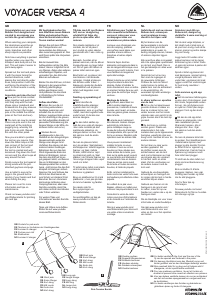 Manual Robens Voyager Versa 4 Tent