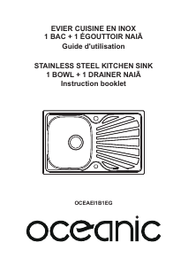 Handleiding Oceanic OCEAEI1B1EG Wastafel