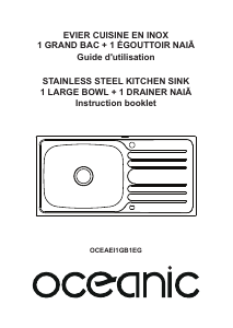 Handleiding Oceanic OCEAEI1GB1EG Wastafel