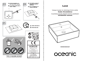 Handleiding Oceanic OCEAVASCA41 Wastafel