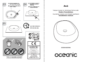 Handleiding Oceanic OCEAVASOV64 Wastafel