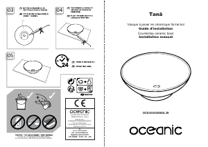 Handleiding Oceanic OCEAVASSBOL39 Wastafel