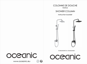 Mode d’emploi Oceanic OCEACDKI001 Pommeau de douche