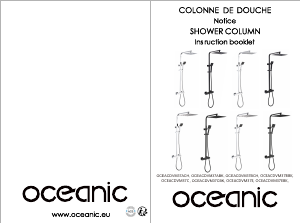 Manual Oceanic OCEACDVM37ACH Shower Head