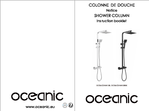 Mode d’emploi Oceanic OCEACDVM108 Pommeau de douche