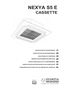 Manuale Olimpia Splendid Nexya S5 E Condizionatore d’aria