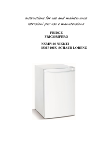 Manual Nikkei NXMP100 Refrigerator