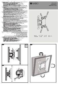 説明書 NABO ECO 210 ウォールマウント