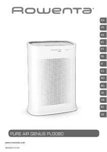 Наръчник Rowenta PU3080F0 Pure Air Genius Пречиствател на въздуха