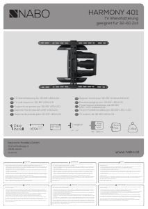 Посібник NABO Harmony 401 Настінне кріплення