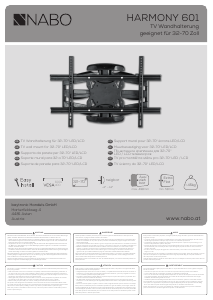 Hướng dẫn sử dụng NABO Harmony 601 Giá treo tường