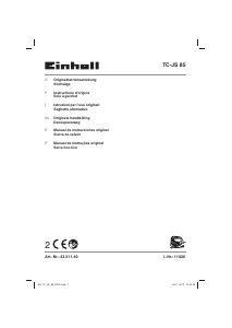 Manuale Einhell TC-JS 85 Seghetto alternativo