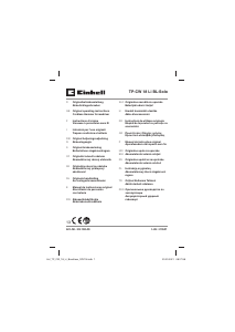 Manual de uso Einhell TP-CW 18 Li BL-Solo Atornillador