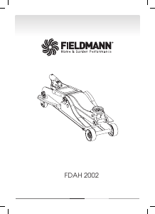 Instrukcja Fieldmann FDAH 2002 Podnośnik