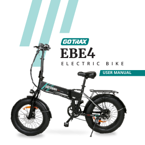 Manual GOTRAX EBE4 Electric Bicycle