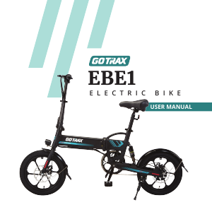 Handleiding GOTRAX EBE1 Elektrische fiets