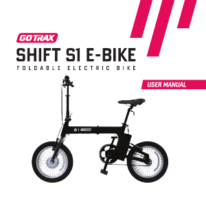 Manual GOTRAX Shift S1 Electric Bicycle