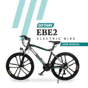 Manual GOTRAX EBE2 Electric Bicycle