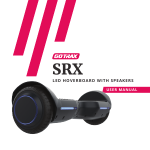 Manual GOTRAX SRX Hoverboard