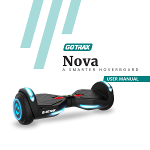 Handleiding GOTRAX Nova Hoverboard