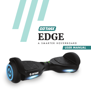 Manual GOTRAX Edge Hoverboard