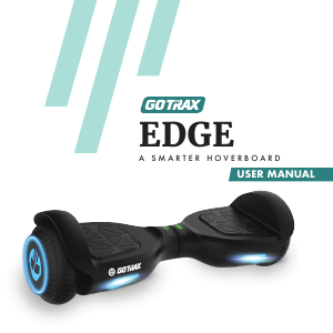 Handleiding GOTRAX Edge Hoverboard