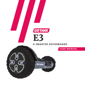 Handleiding GOTRAX E3 Hoverboard