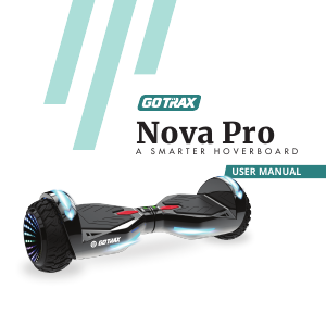 Handleiding GOTRAX Nova Pro Hoverboard