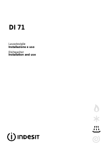 Manual Indesit DI 71 SI (IT) Dishwasher