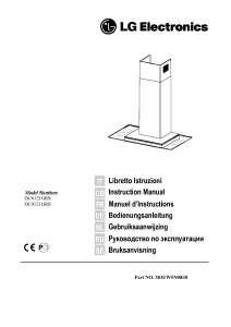 Handleiding LG DC9121GRS Afzuigkap