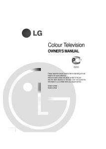 Manual LG RT-17FB70M Television