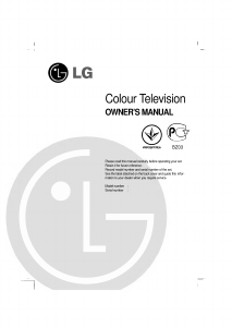 Handleiding LG RT-29FA35RB Televisie