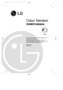 Manual LG RT-21FB55RQ Television