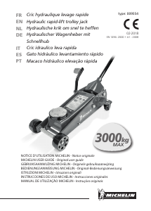 Bedienungsanleitung Michelin 009554 Wagenheber