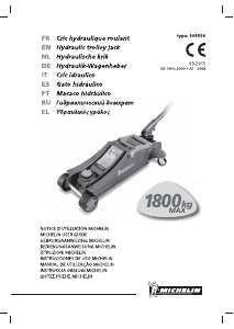 Manual de uso Michelin 009556 Cric