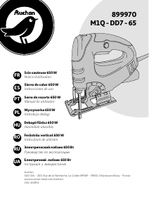 Mode d’emploi Raptor M1Q-DD7-65 Scie sauteuse