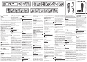 Instrukcja Rowenta TN2801F4 Stylis Strzyżarka do włosów