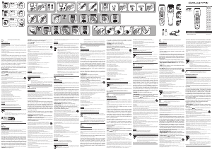 Bedienungsanleitung Rowenta TN524MF0 Formula 1 Haarschneider