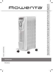 Instrukcja Rowenta BU2620F0 Intensium Ogrzewacz