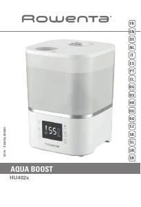 Manual de uso Rowenta HU4020F0 Aqua Boost Humidificador
