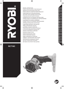 Bruksanvisning Ryobi RCT18C-0 Sirkelsag