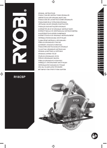 Manual de uso Ryobi R18CSP-0 Sierra circular