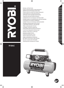 Kasutusjuhend Ryobi R18AC-0 Kompressor