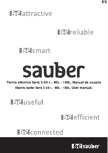 Handleiding Sauber SERIE 5-50L Boiler