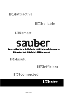 Manual de uso Sauber SERIE 1-60 Lavavajillas